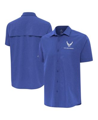 Men's Royal Air Force Activate Woven Short Sleeve Button-Up Shirt