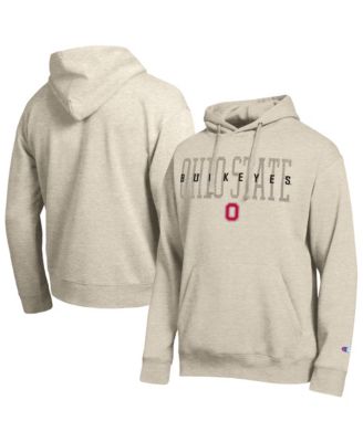 Men's Oatmeal Ohio State Buckeyes All-Star Neutral Stack Hoodie