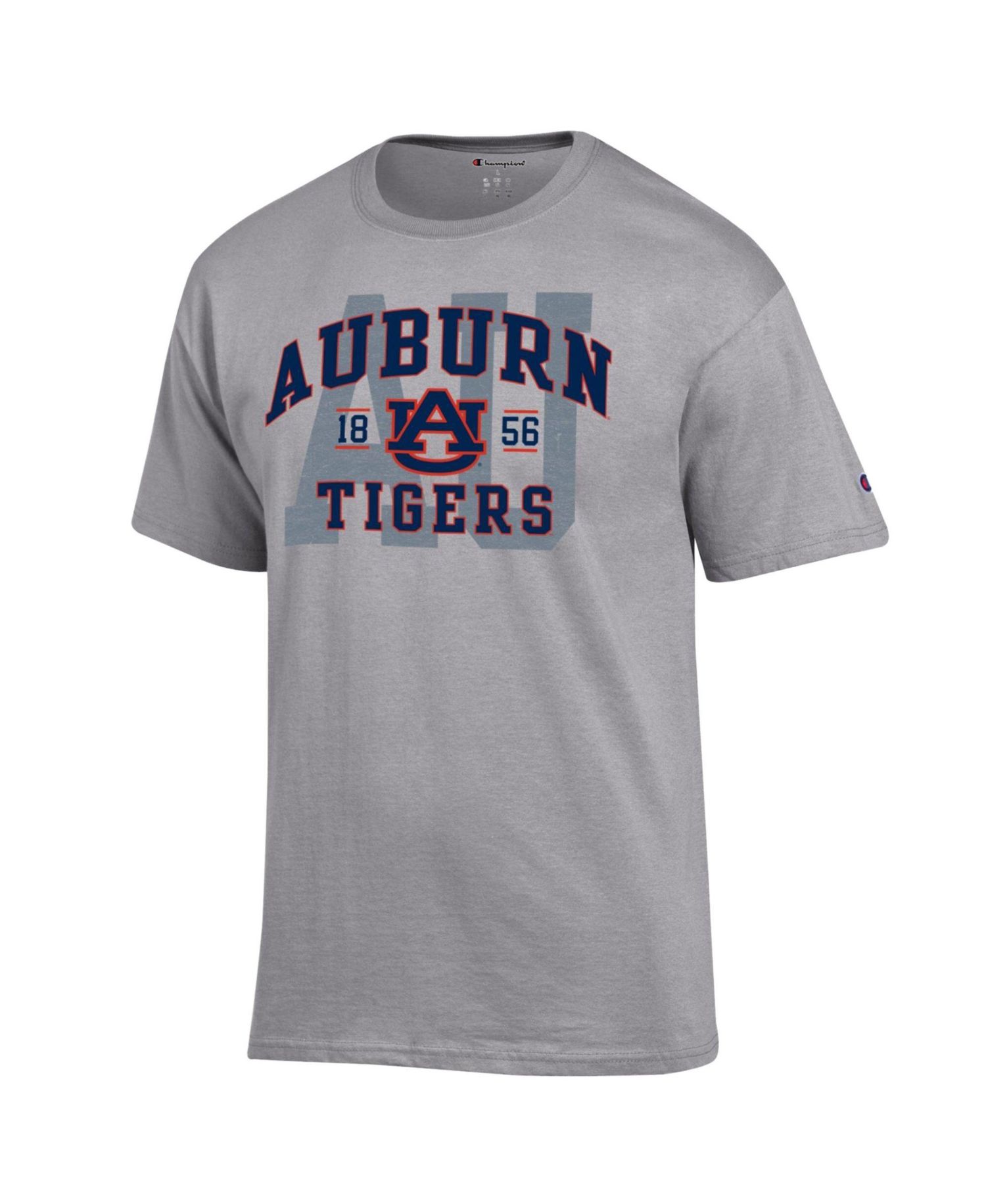 Men's Heather Gray Auburn Tigers Varsity T-Shirt