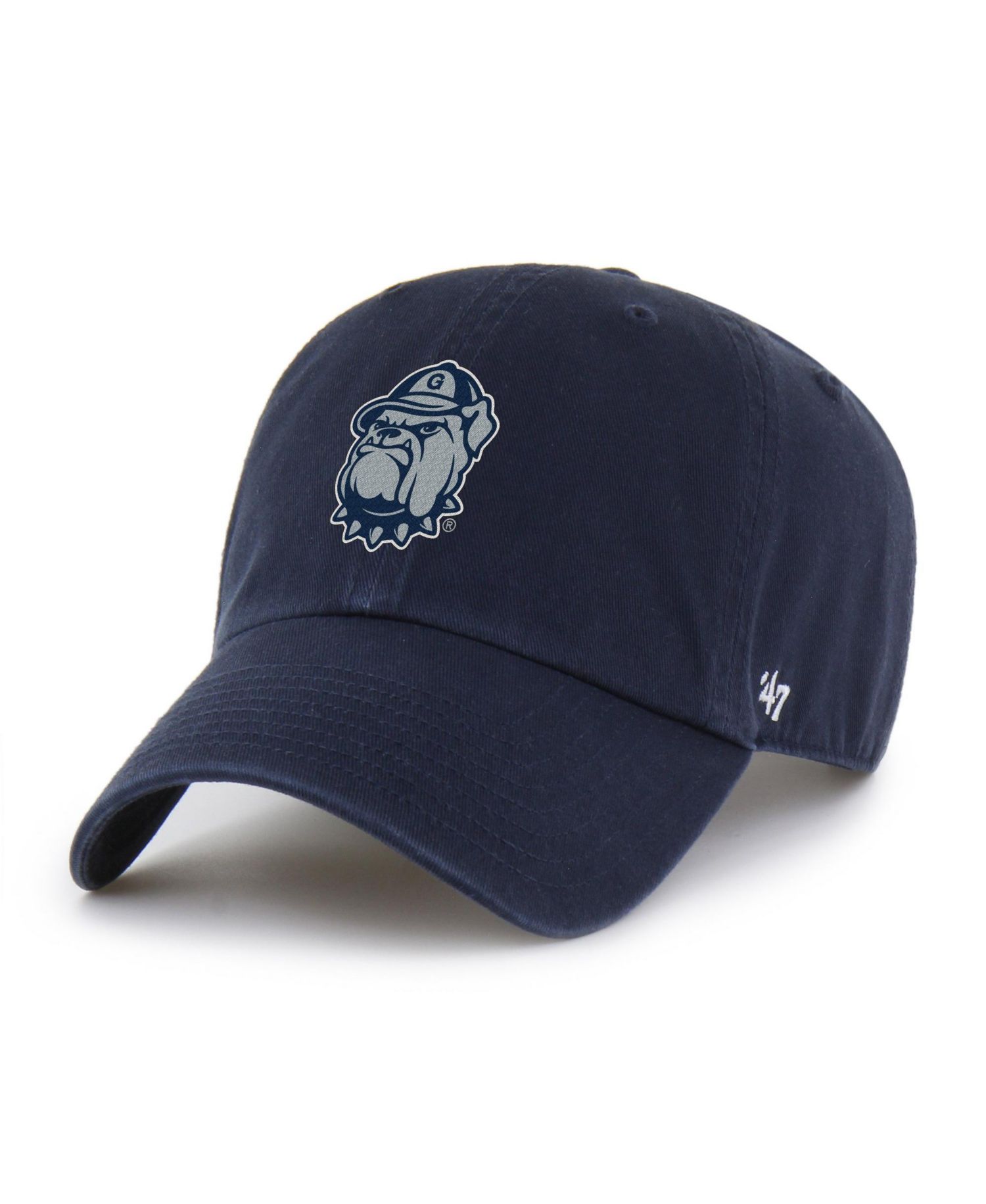 Men's Navy Georgetown Hoyas Americana Heritage Clean Up Adjustable Hat