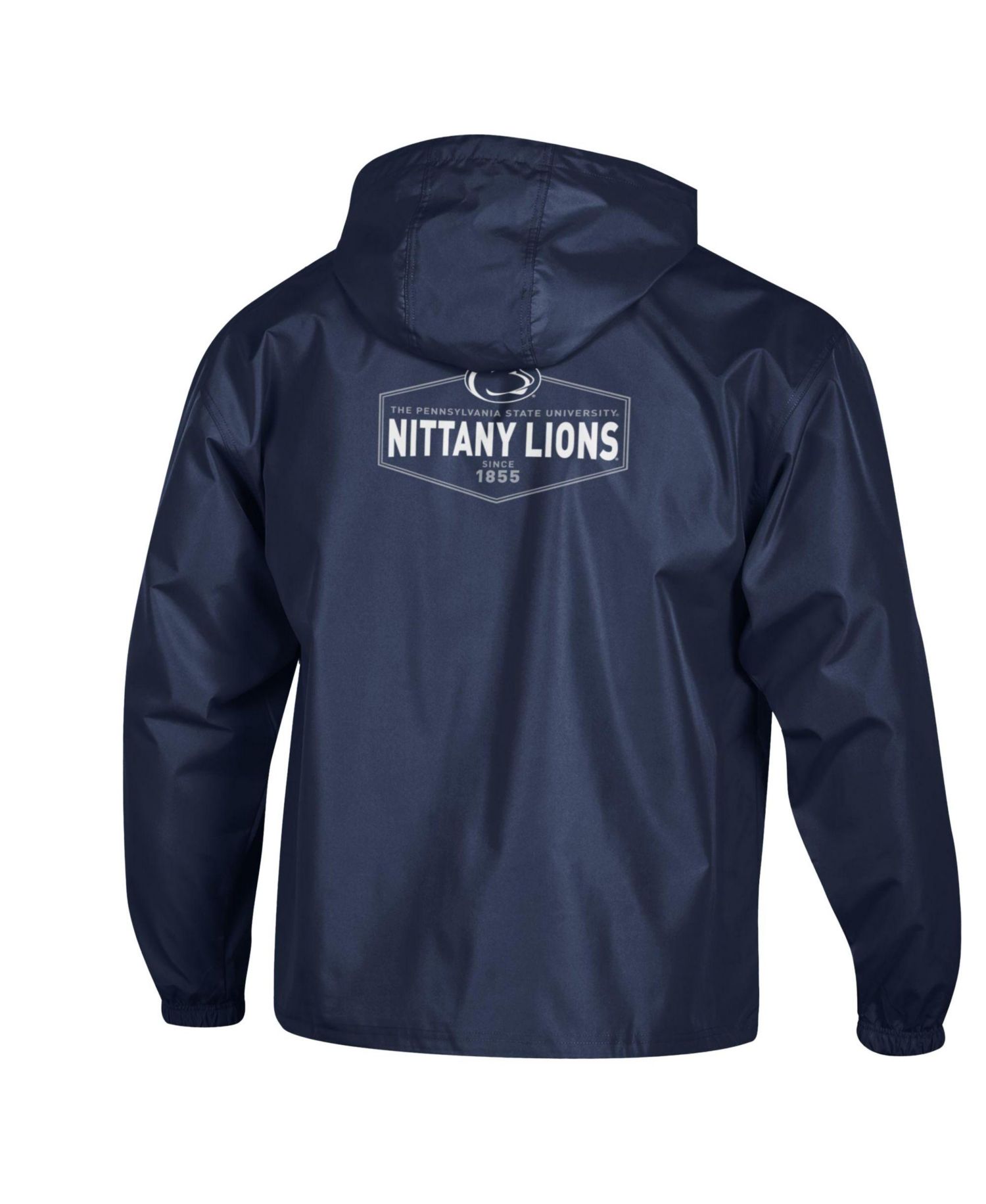 Men's Navy Penn State Nittany Lions Delay Packable Half-Zip Jacket