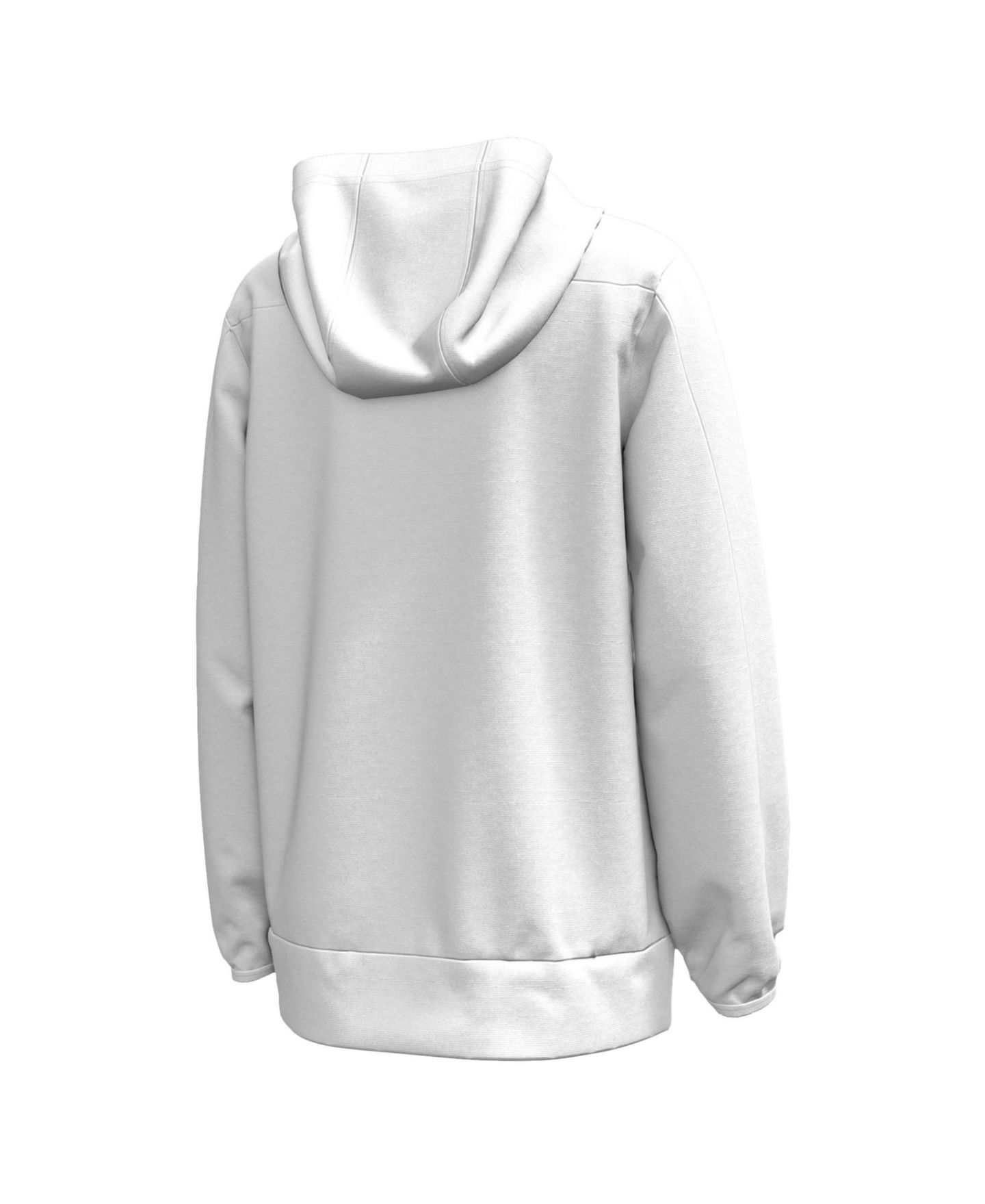 Детское худи Under Armour White Notre Dame Fighting Irish Golfing Leprechaun Fleece Performance — фото 3