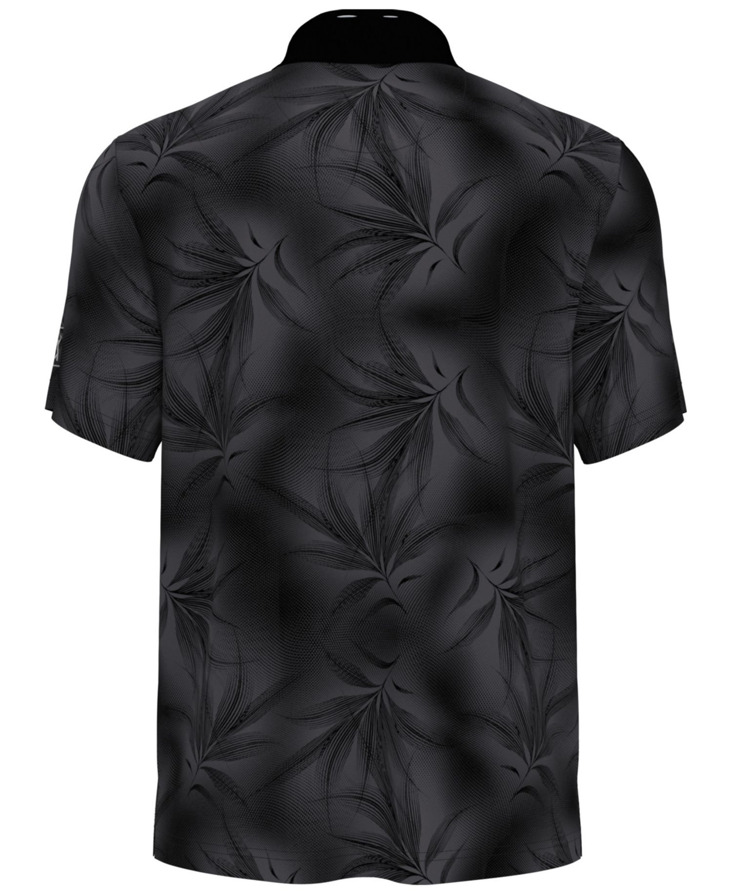 Men's Foliage Print Golf Regular-Fit Polo Shirt