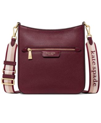 Hudson Small Pebbled Leather Crossbody Handbag