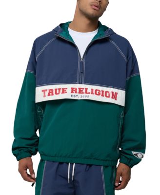 Men's Color-Block Big T Anorak Jacket