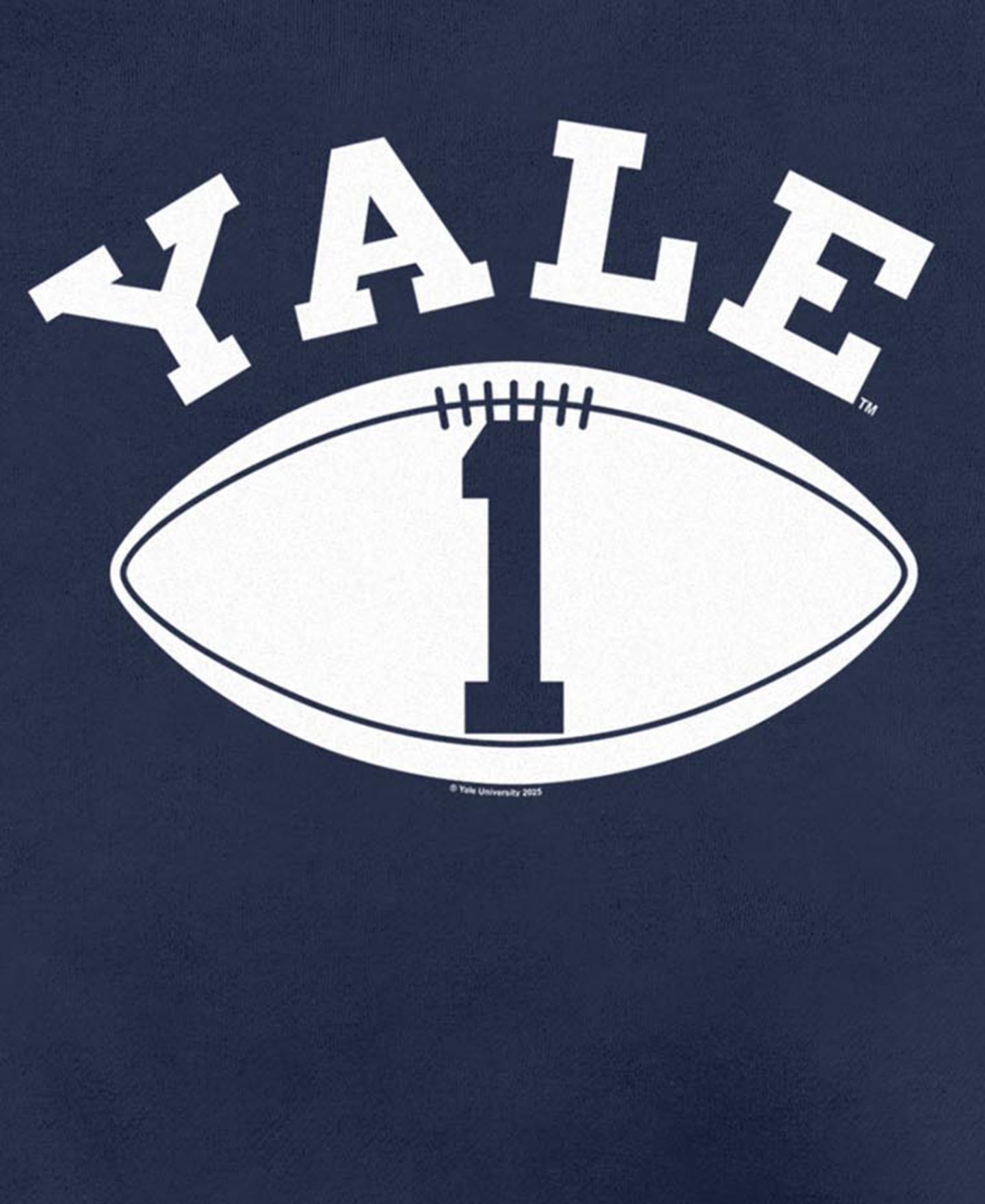 Мужской свитшот Fifth Sun Yale Football Logo Graphic Crewneck, цвет: Тёмно-синий — фото 3
