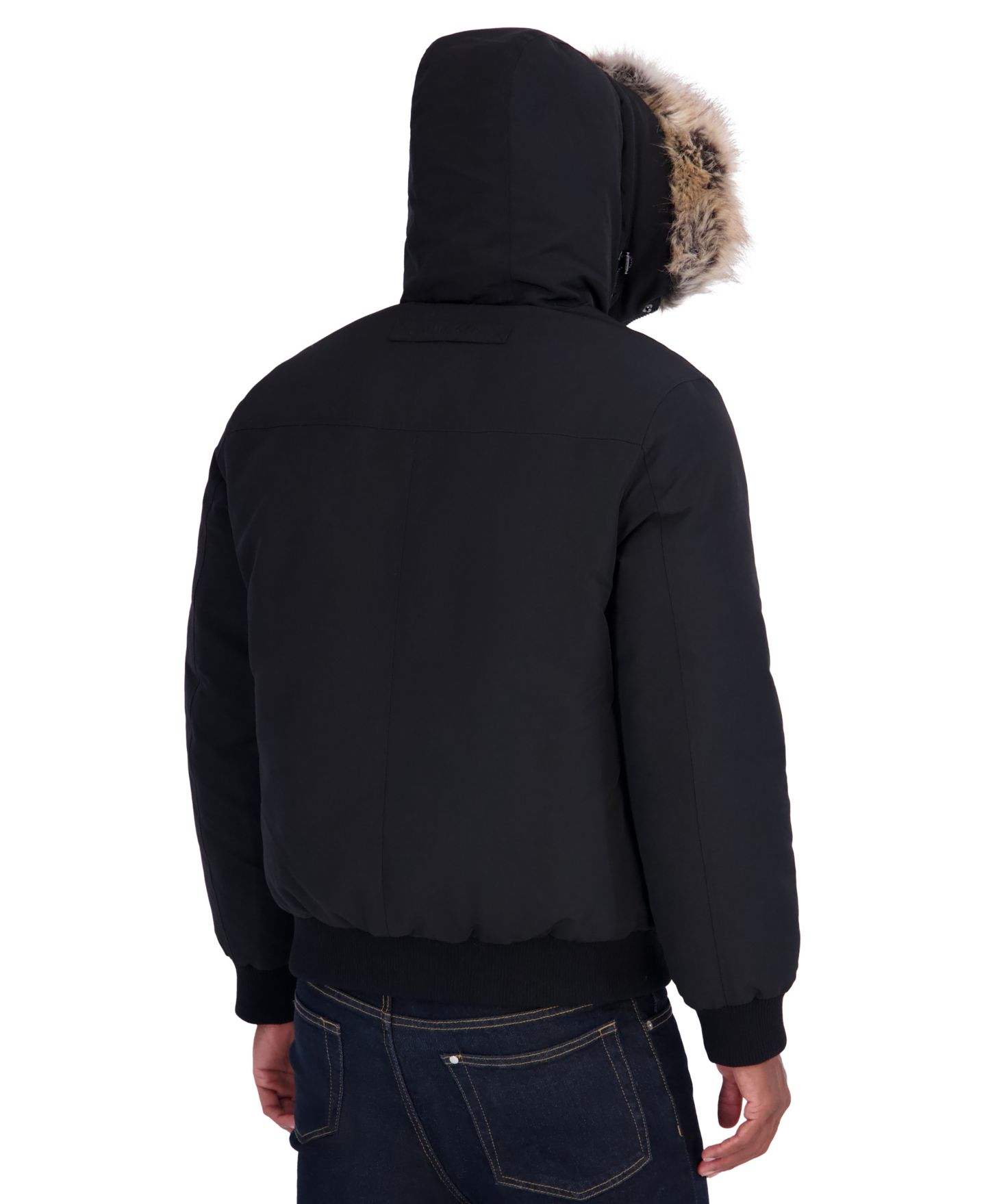 Мужская куртка Tommy Hilfiger Snorkel Bomber Regular-Fit, цвет: Чёрный — фото 4
