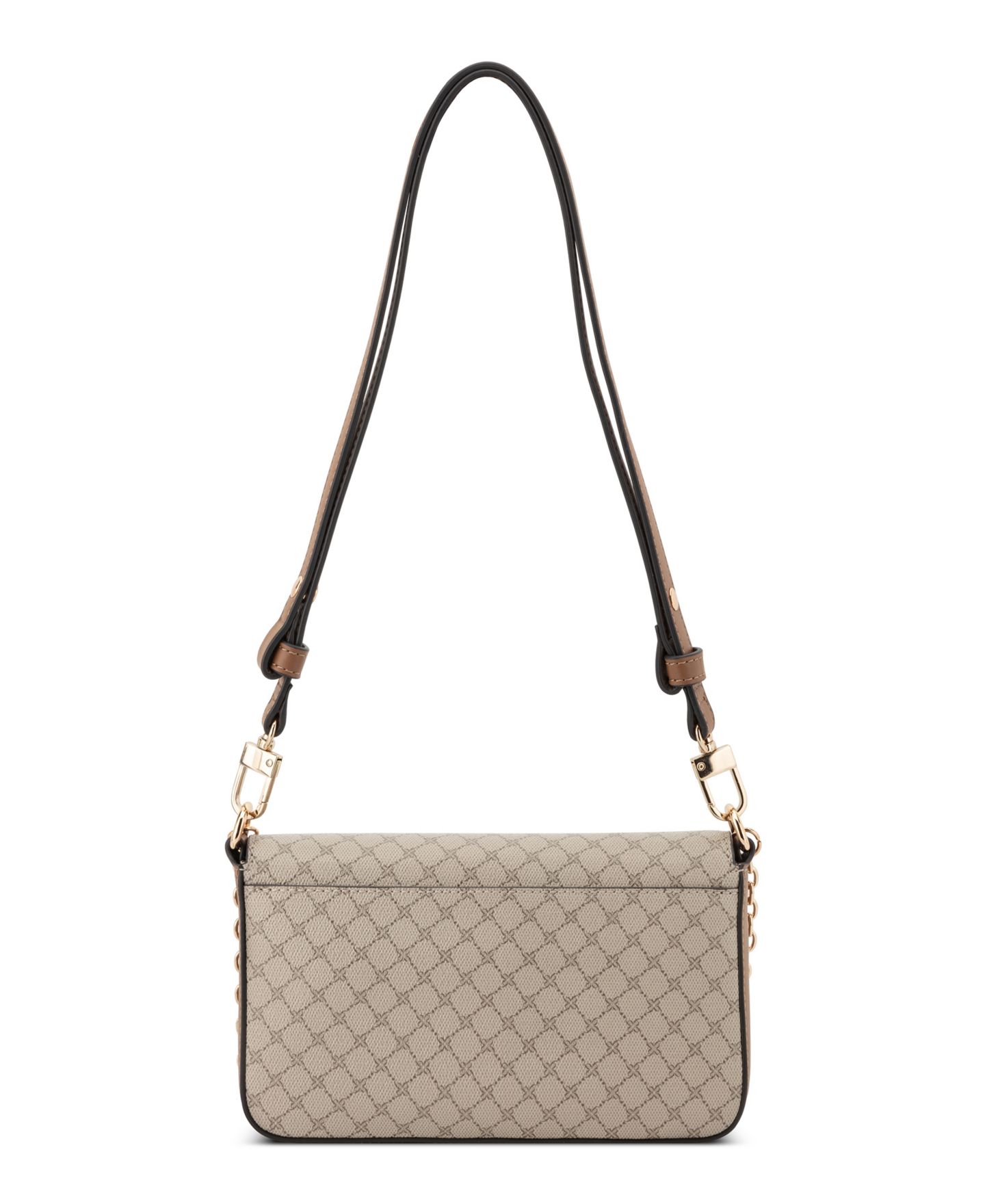 Женская сумка Nine West Marrisa Convertible Chain Small Shoulder Crossbody, цвет: Бежевый / Карамельный — фото 3