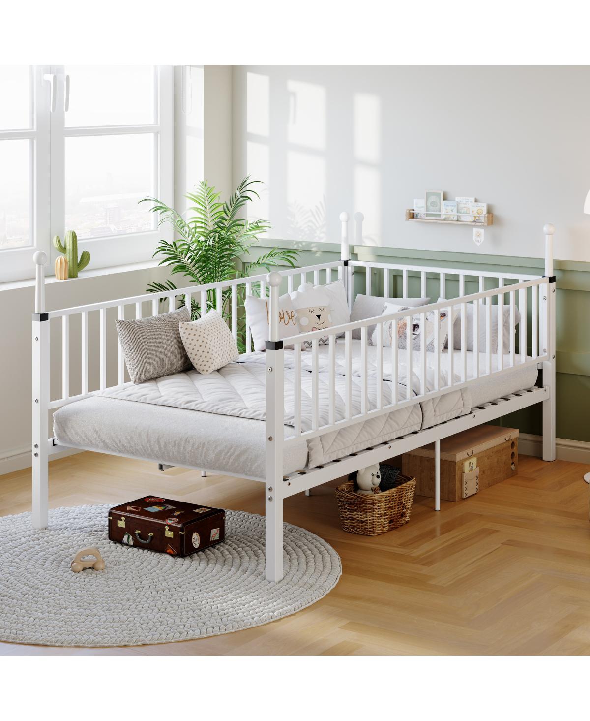 Streamdale Furniture Sturdy Metal Bed Frame for Kids, Teens, and Adults
