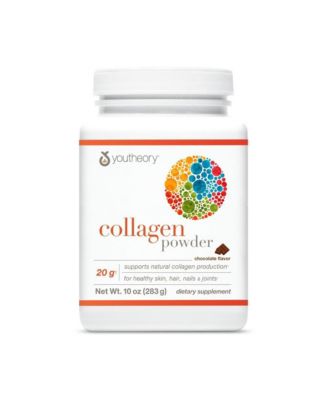 Collagen Powder Premium Collagen Supplement with Vitamin C and Biotin For Healthy Hair, Skin, Nails and Joints  Chocolate 10 Ounce