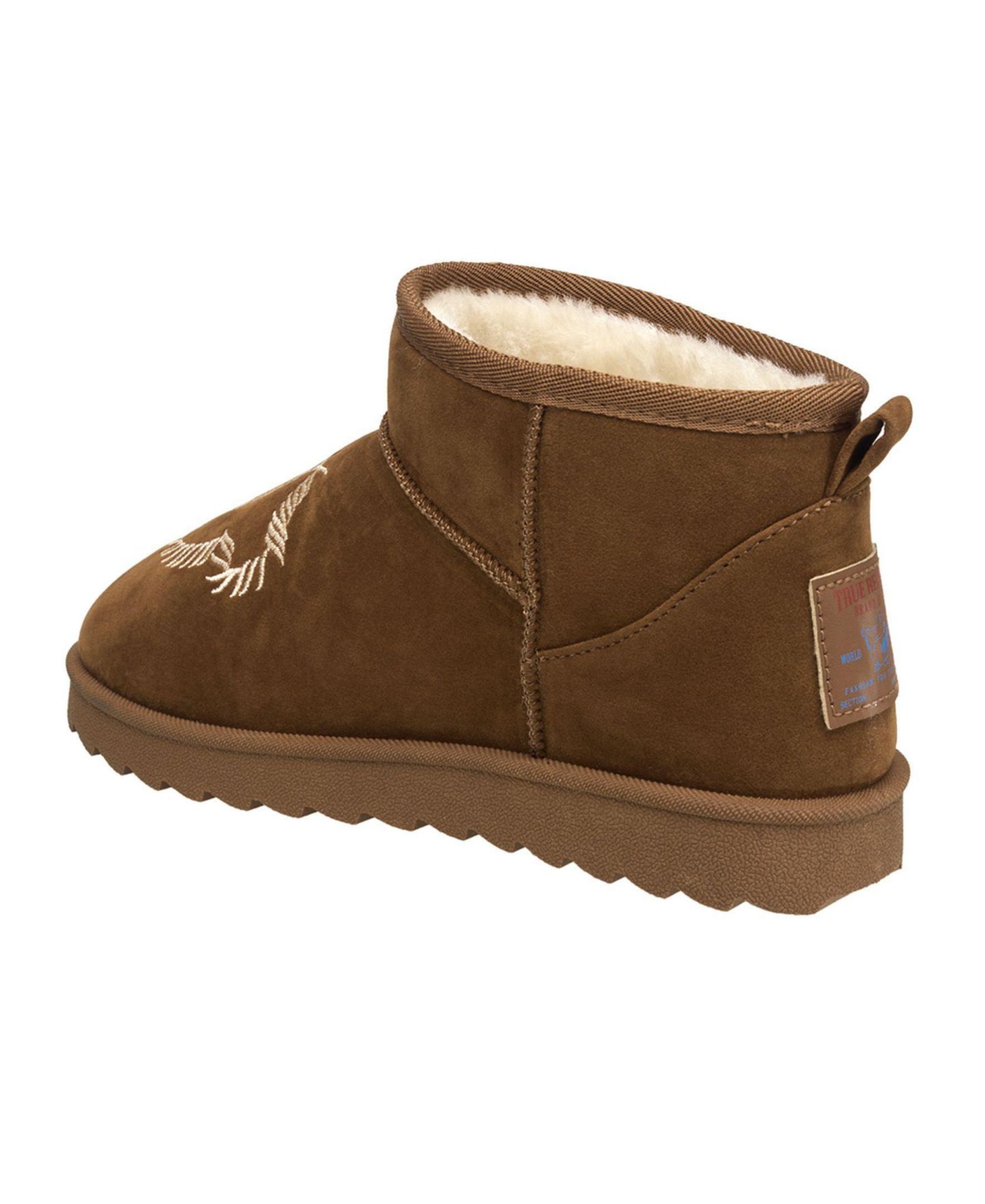 Женские ботинки True Religion Dua Faux Suede Horseshoe Logo Boot, цвет: Рыжевато-коричневый — фото 3