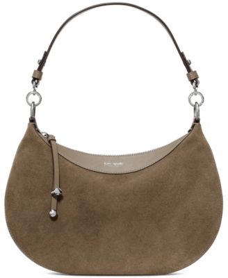 Liv Suede Small Shoulder Handbag