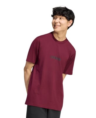 Men's Essentials Linear Logo Graphic Regular-Fit T-Shirt