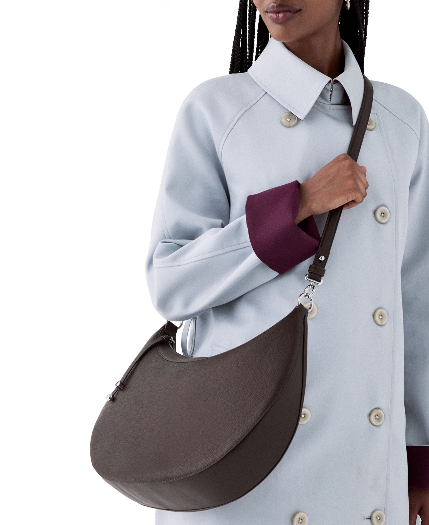 Женская сумка kate spade new york Liv Large Pebbled Leather Hobo, цвет: Hot Fudge — фото 5