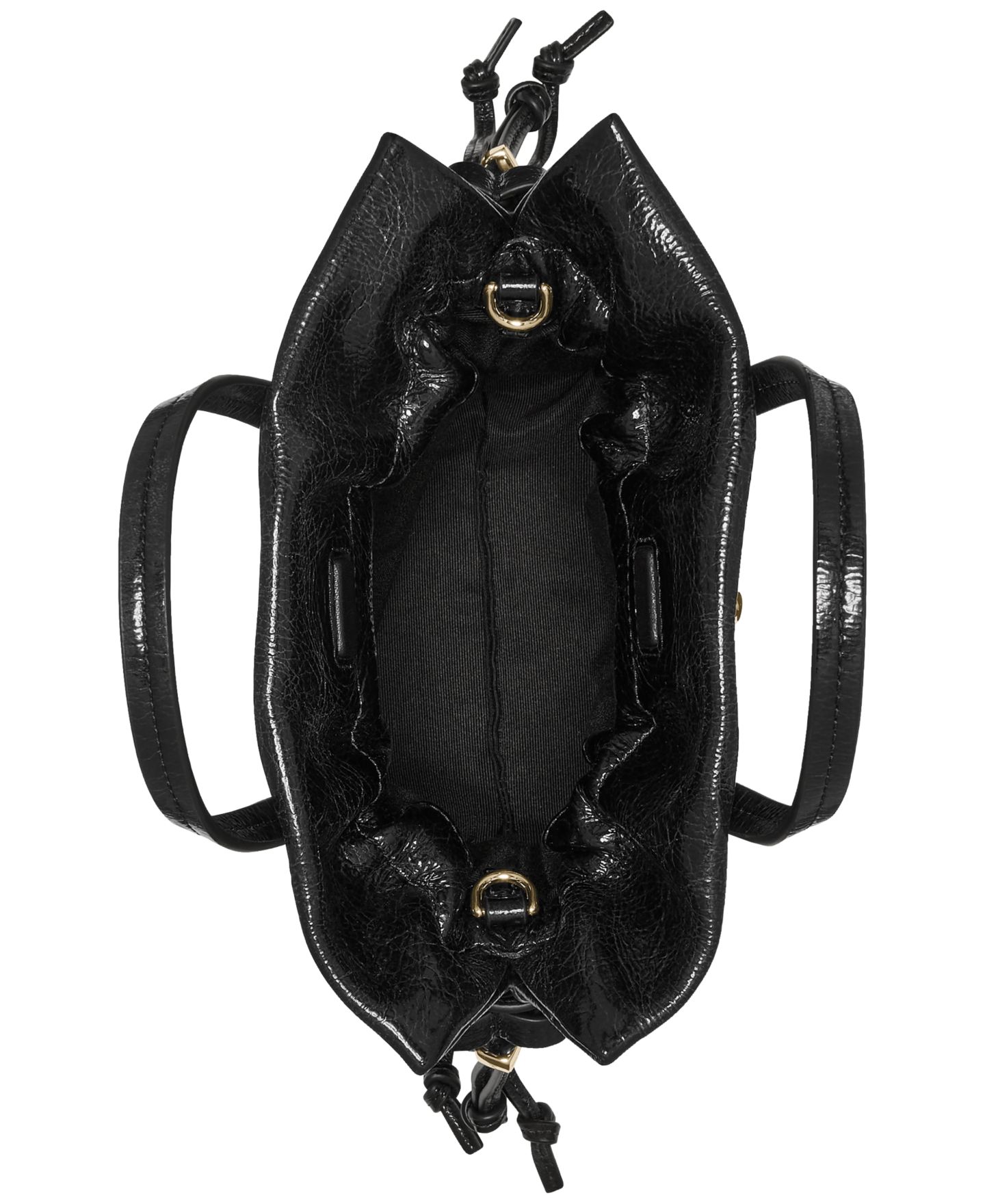 Женская сумка kate spade new york Rio Mini Shiny Leather, цвет: Чёрный — фото 6