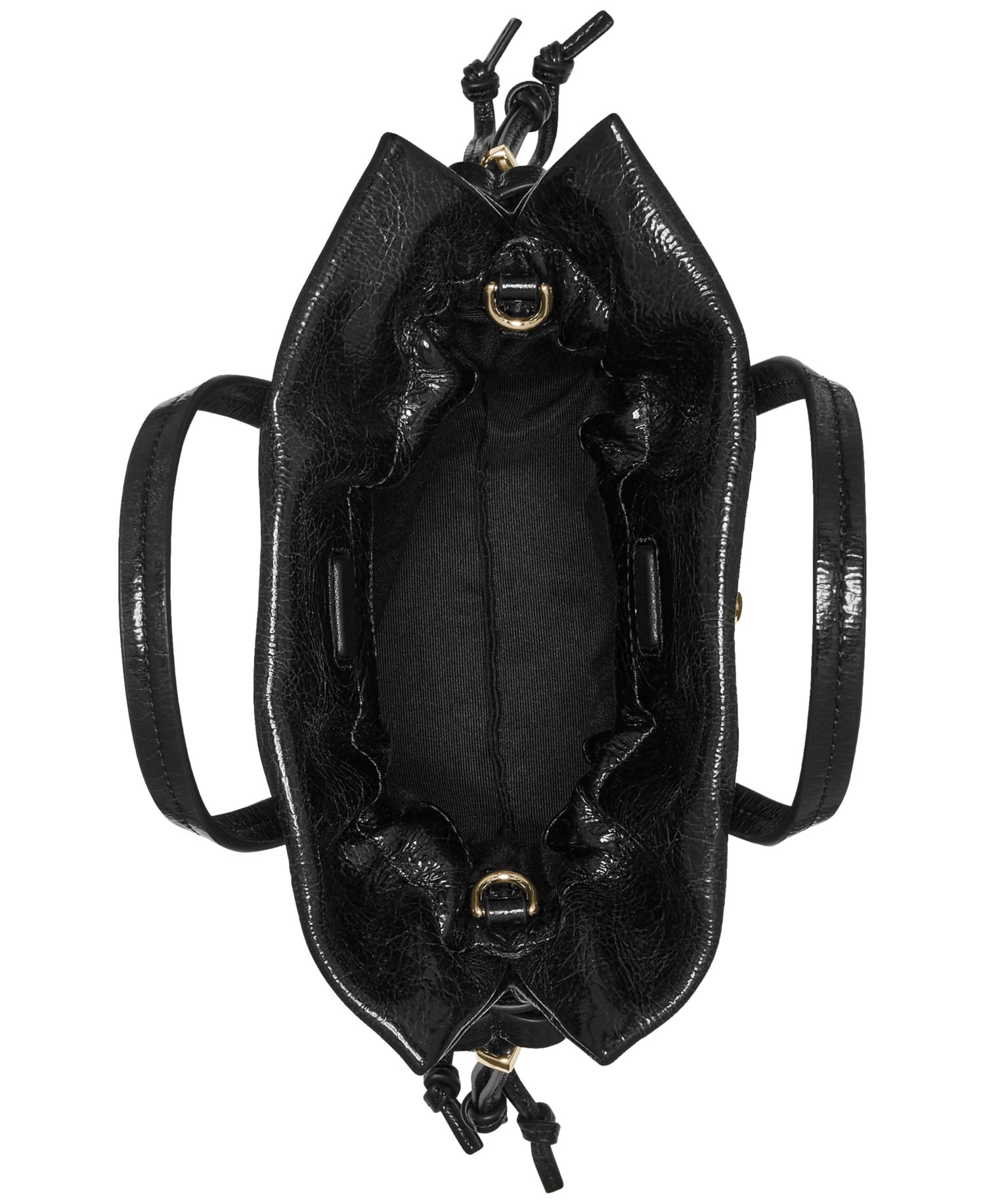 Rio Mini Shiny Leather Tote Bag