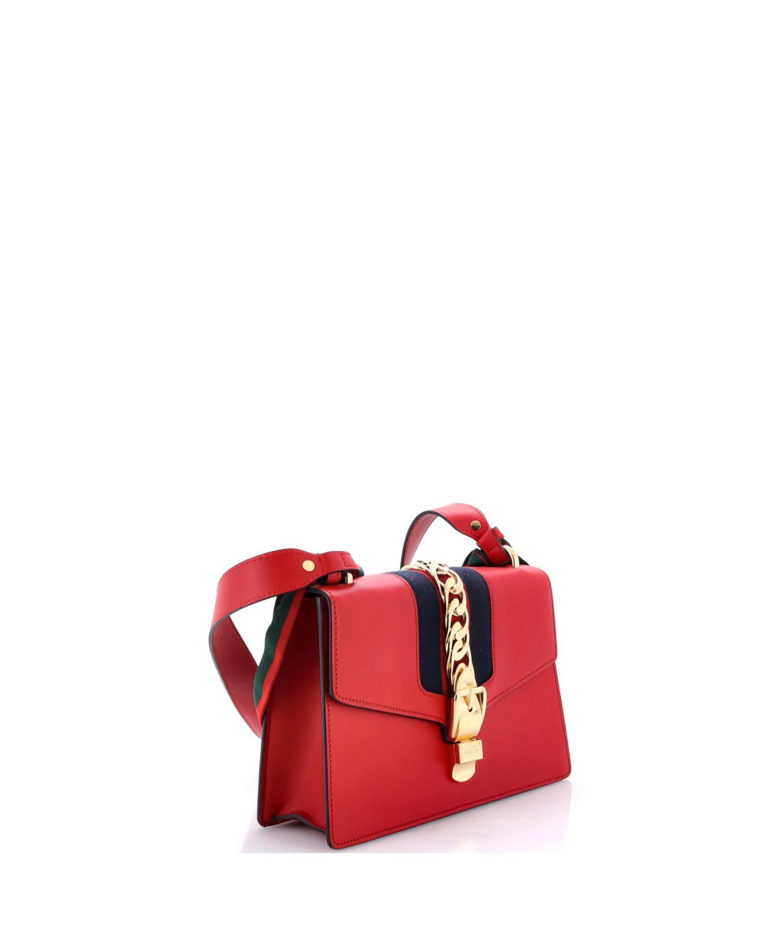 Small Sylvie Shoulder Bag Leather