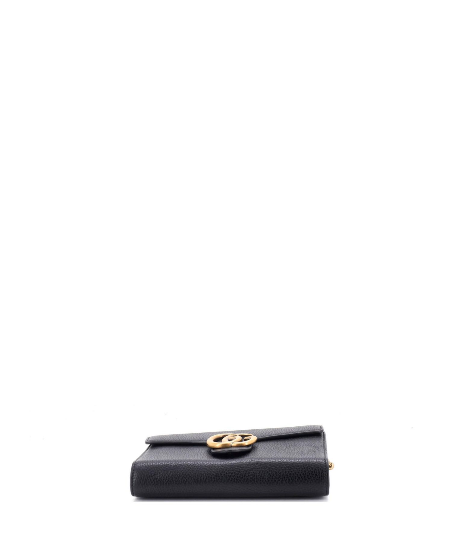 Mini GG Marmont Chain Wallet Leather