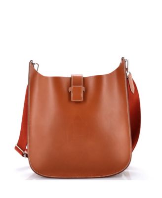 Pre-Owned Hermes 29 Evelyne Sellier Bag Vache Hunter
