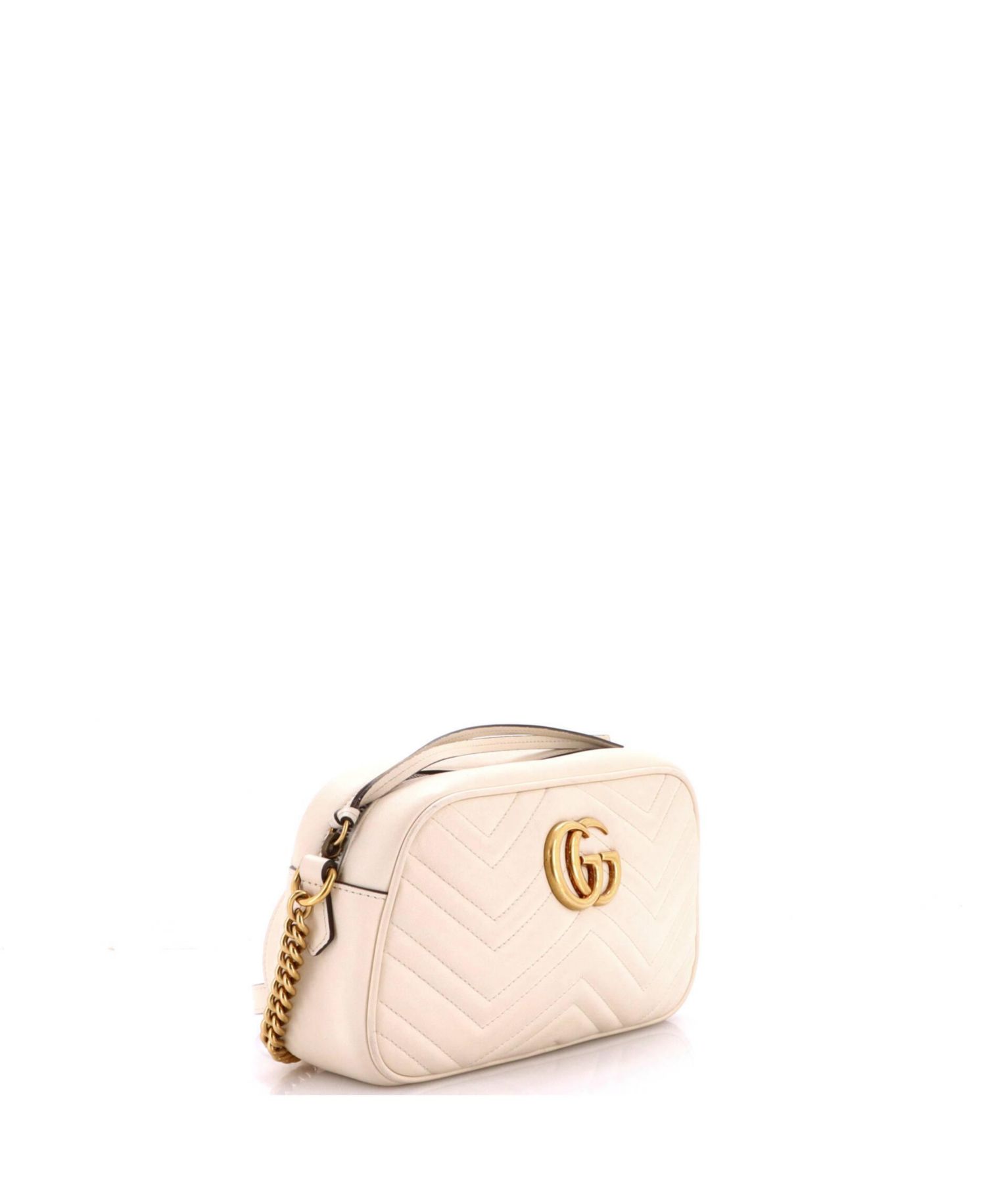 Small GG Marmont Shoulder Bag Matelasse Leather