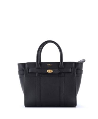 Mini Bayswater Zipped Tote Leather
