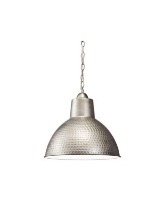 Missoula 13 1/2" Wide Antique Pewter Pendant
