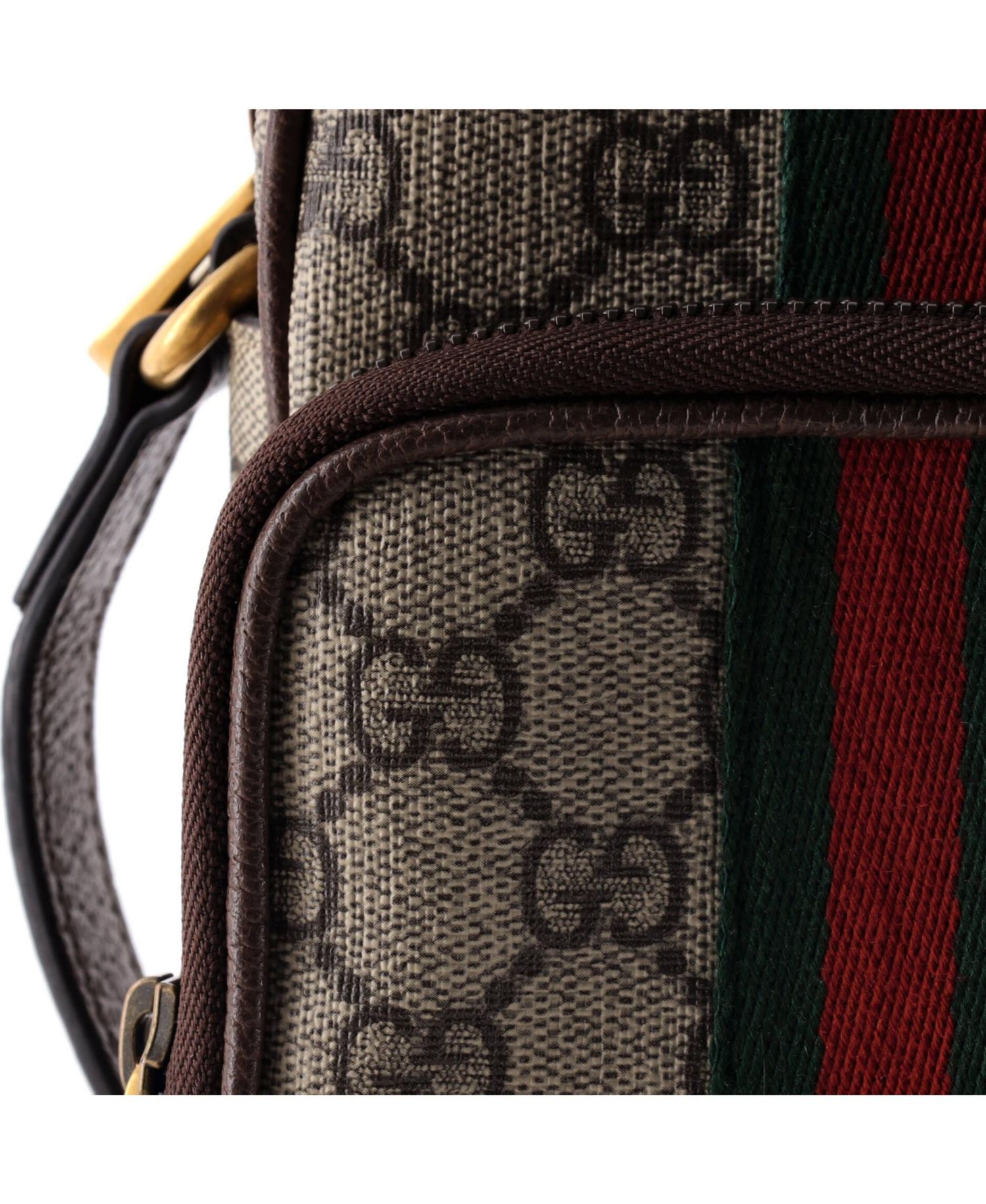 Mini Ophidia Top Handle Crossbody Bag GG Coated Canvas