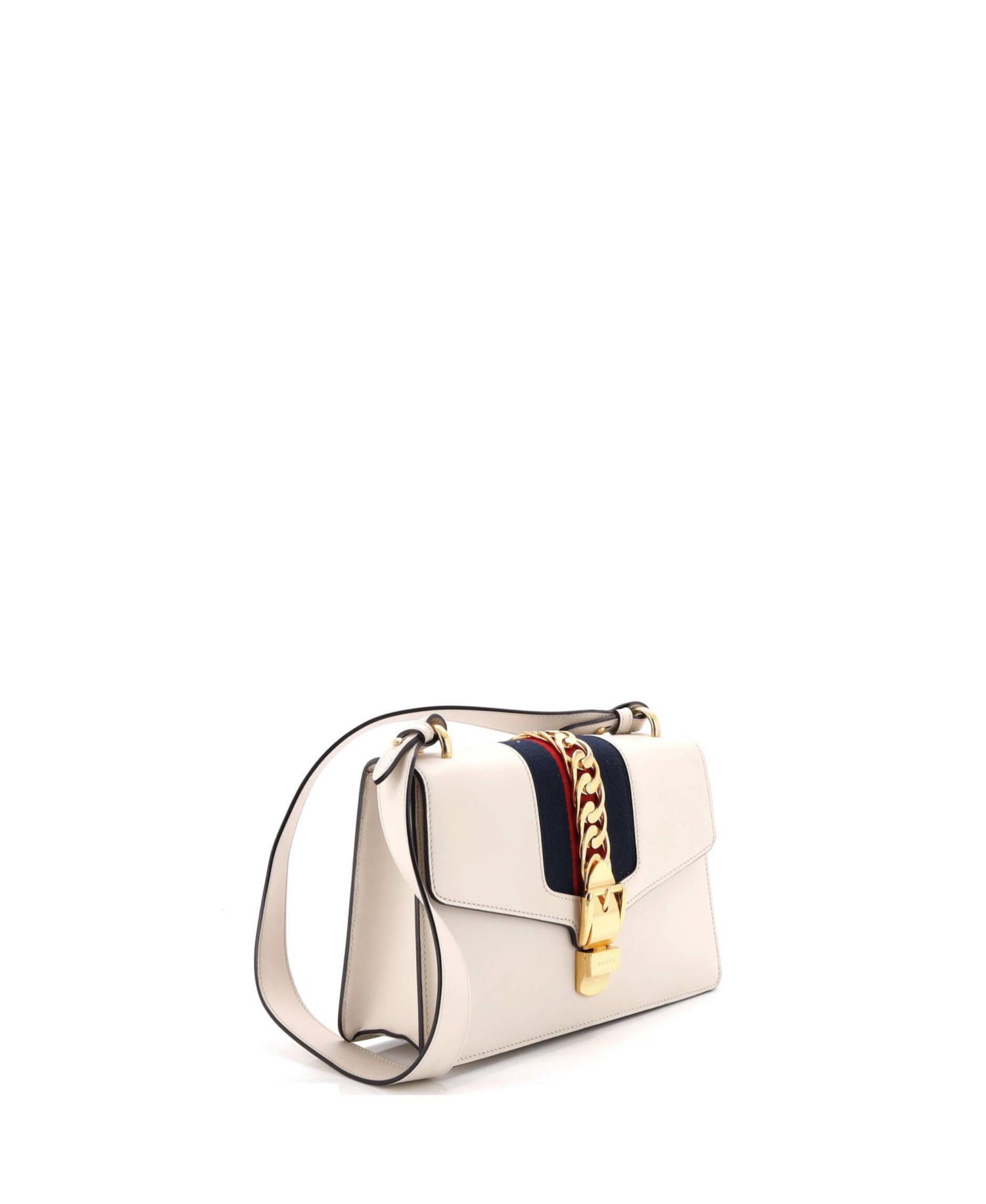 Small Sylvie Shoulder Bag Leather