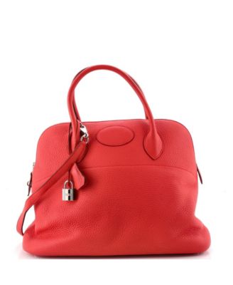 Pre-Owned Hermes 35 Bolide Bag Clemence