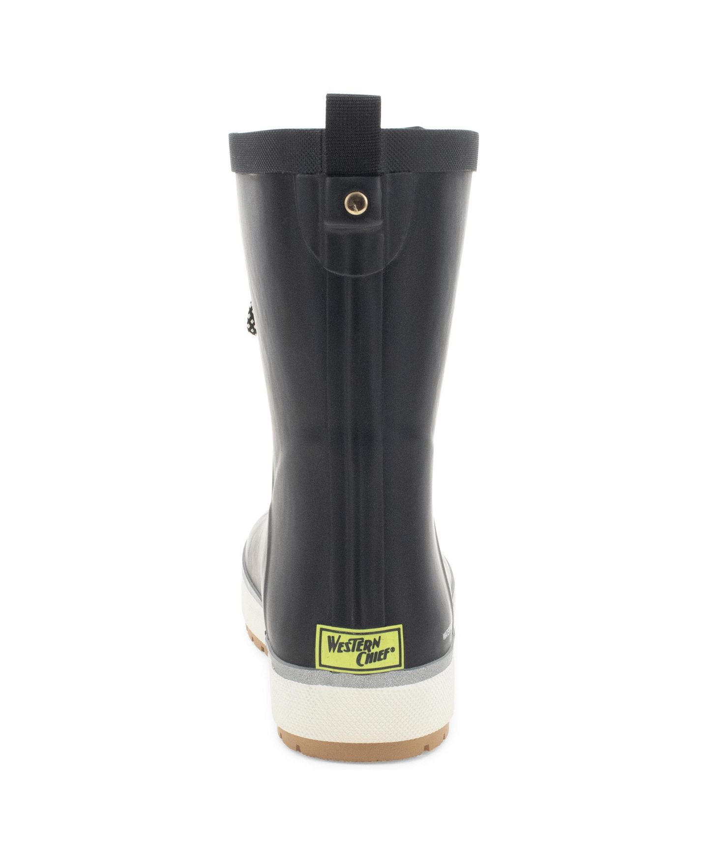 Женские ботинки Western Chief Element Mid Lace Up Rain Boot, цвет: Чёрный — фото 2