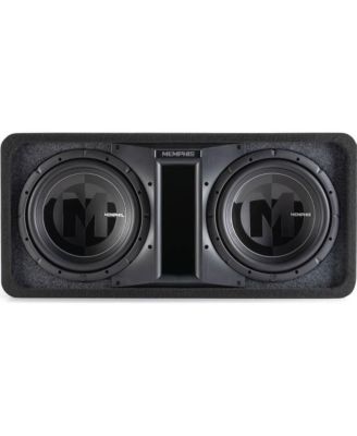 Ported Selectable-Impedance Dual 12" Loaded Subwoofer Enclosure PRXE12DFT