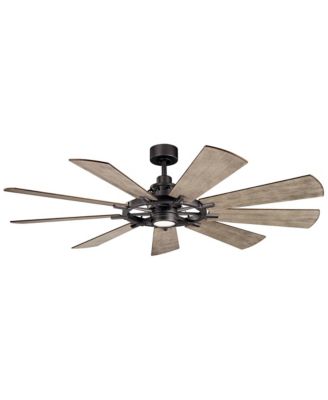 65" Gentry Anvil Iron LED Ceiling Fan