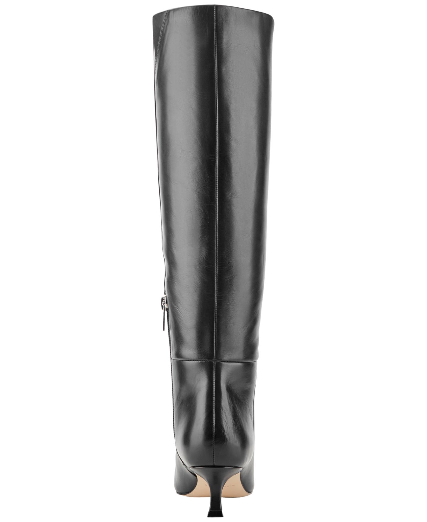 Женские ботинки Marc Fisher LTD Kaisley Tall Kitten Heel Dress Boots, цвет: Чёрный кожаный — фото 3