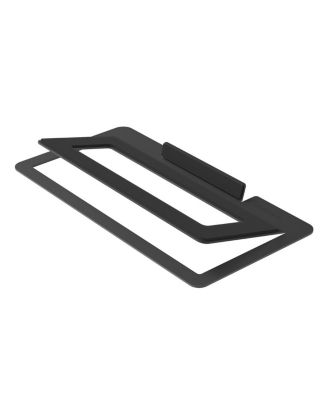 S12 Low-Profile Angled Universal Center Channel Speaker Stand, Up to 32 lbs