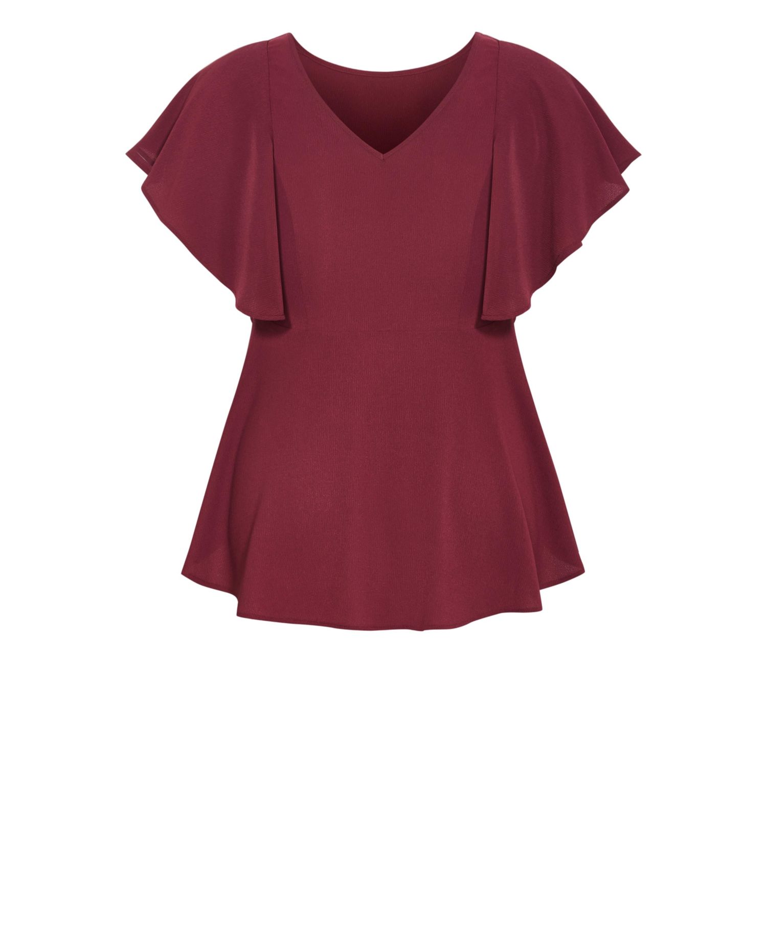 Women's Plus Size Romantic Mood Peplum Top
