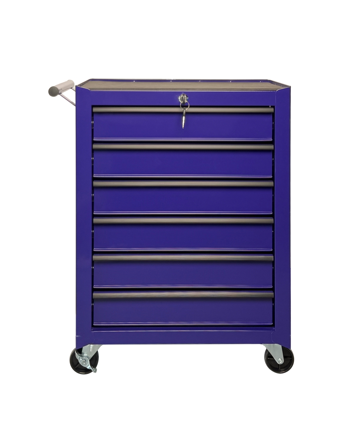 Streamdale Furniture Rolling Metal Tool Chest with 6 Drawers, Steel Storage Cabinet