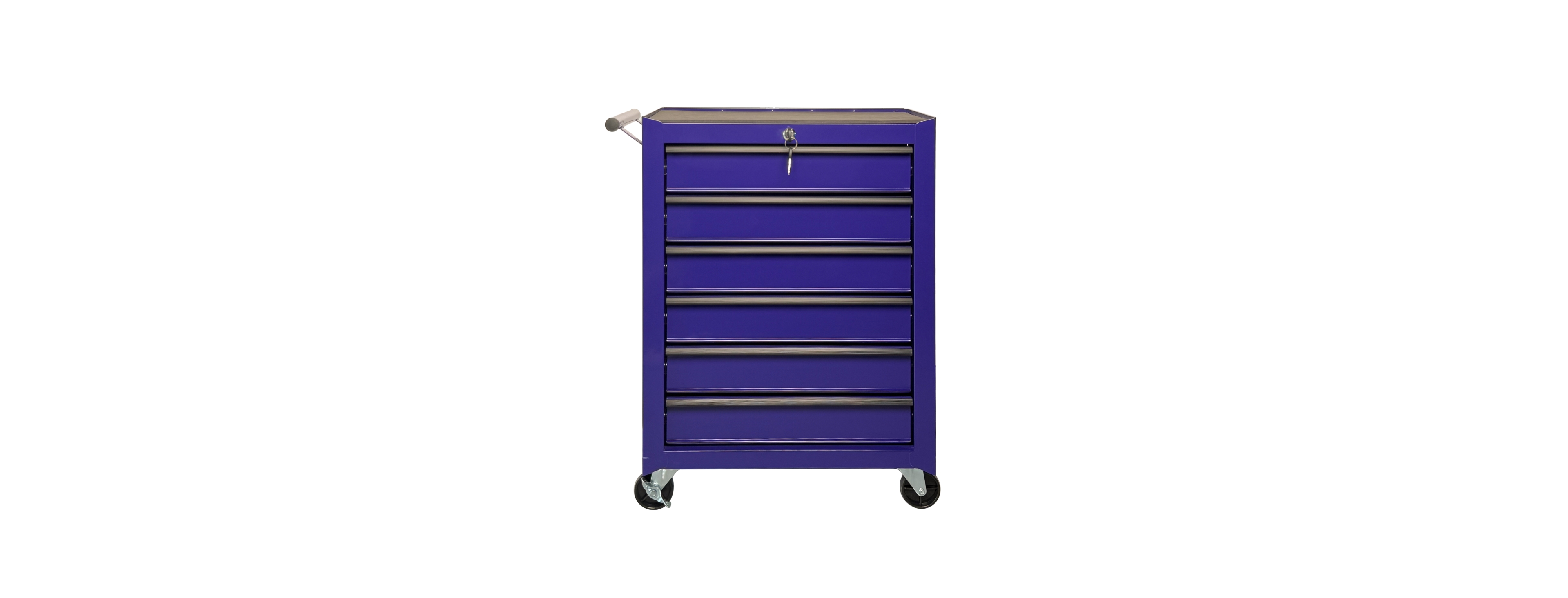 Streamdale Furniture Rolling Metal Tool Chest with 6 Drawers, Steel Storage Cabinet