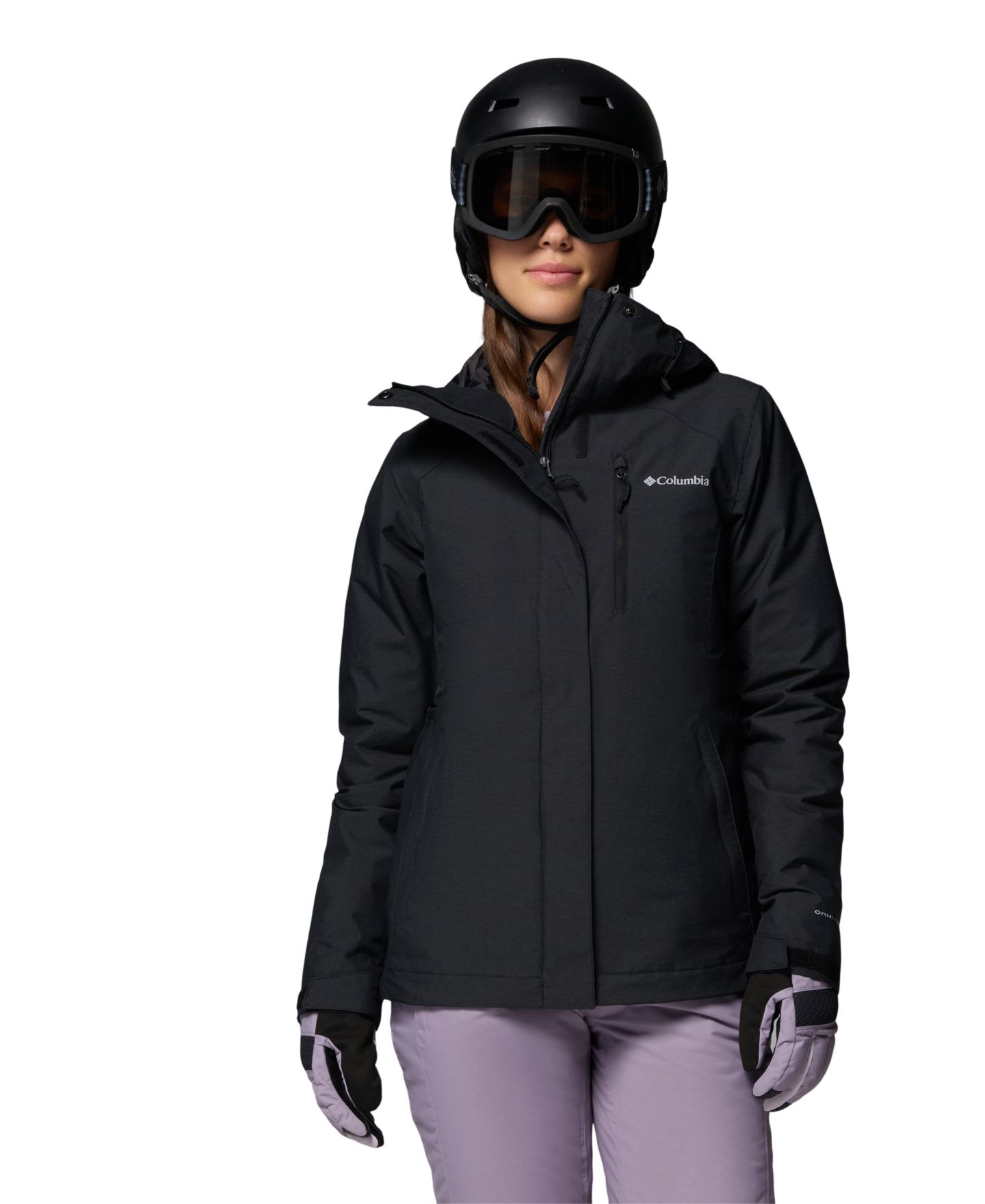Женская куртка Columbia Whirlibird V Interch 3-in-1 Waterproof, цвет: Чёрный — фото 1