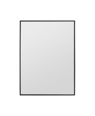 20 Inch Aluminum Frame Bathroom Mirror Rectangular Wall Mounted Mirror