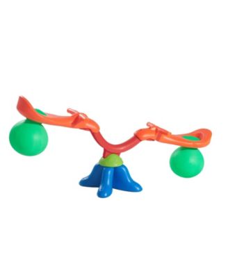 Sit and Spin 360-Degree Rotation Seesaw with Anti-Slip Handles, Ages 3+