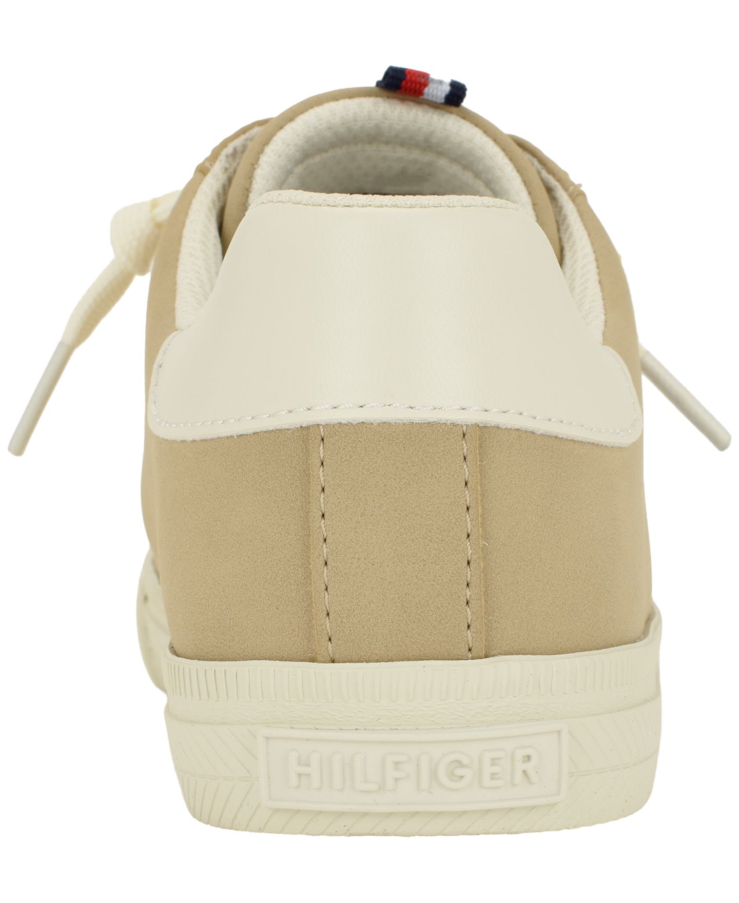 Женские кроссовки Tommy Hilfiger Lustina Low Profile Lace-Up, цвет: Натуральный / Белый — фото 3