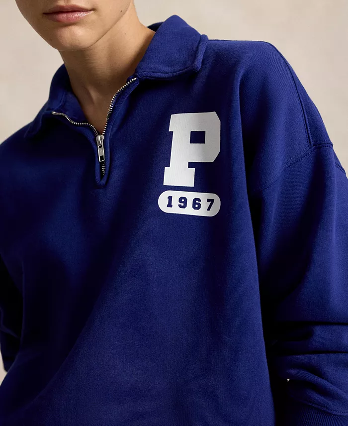 Women's Varsity Quarter-Zip Sweatshirt - thumbnail 9