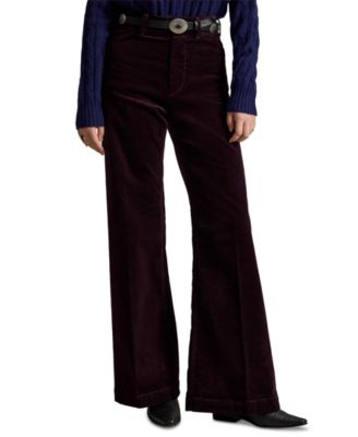 Women's Beaton High-Rise Flared 14-Wale Corduroy Pants