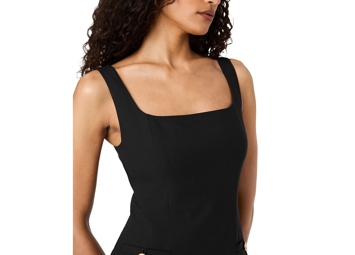 Women's Kai Midi Sheath Front Slit Dress
