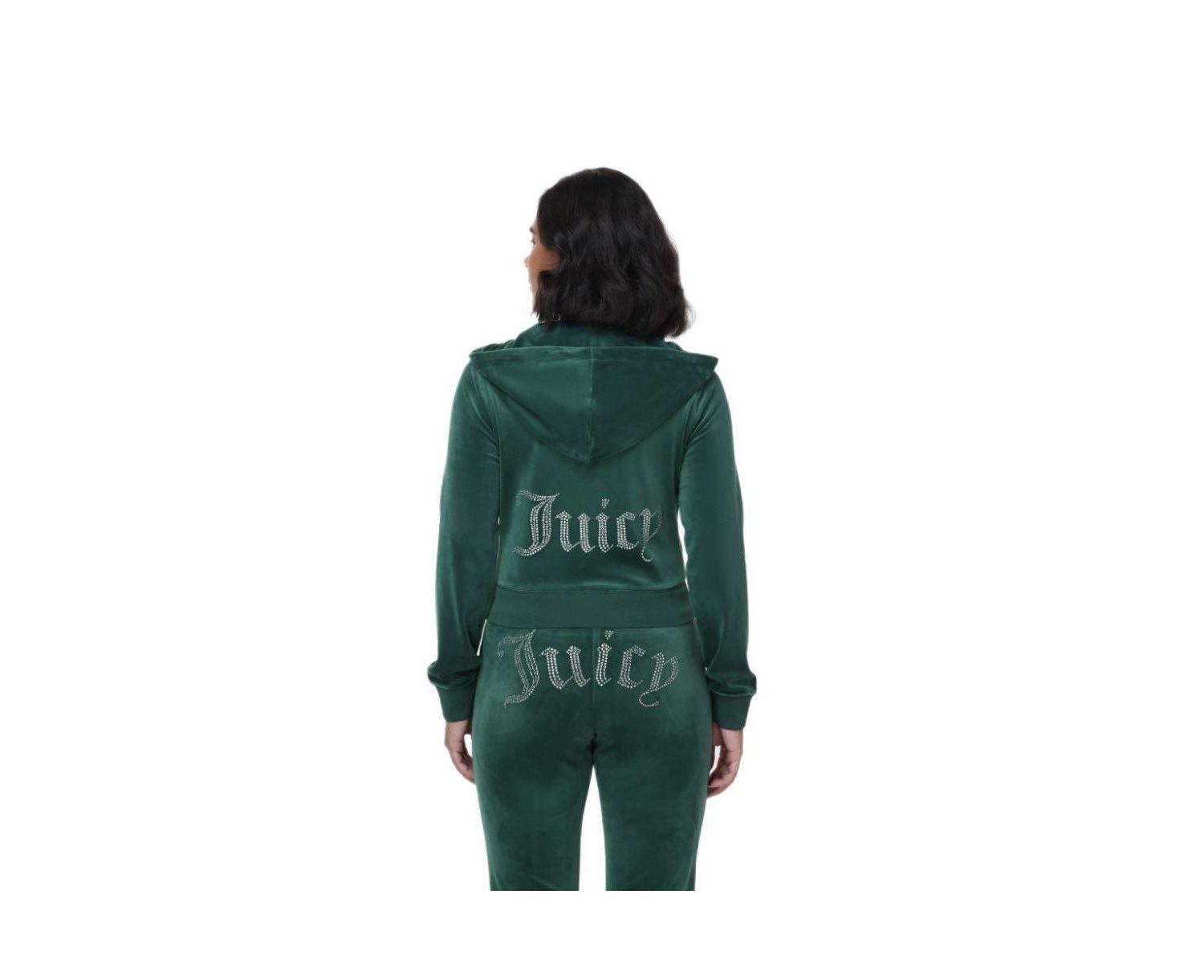 Women's Juicy Full-Zip Velour Hoodie