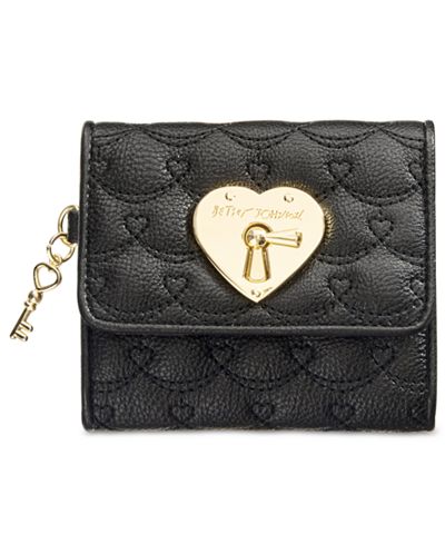 Betsey Johnson Boxed Swag Heart French Wallet, A Macy's Exclusive Style