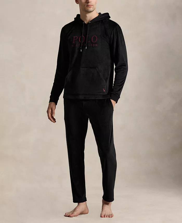 Men's Velour Pajama Hoodie - thumbnail 2