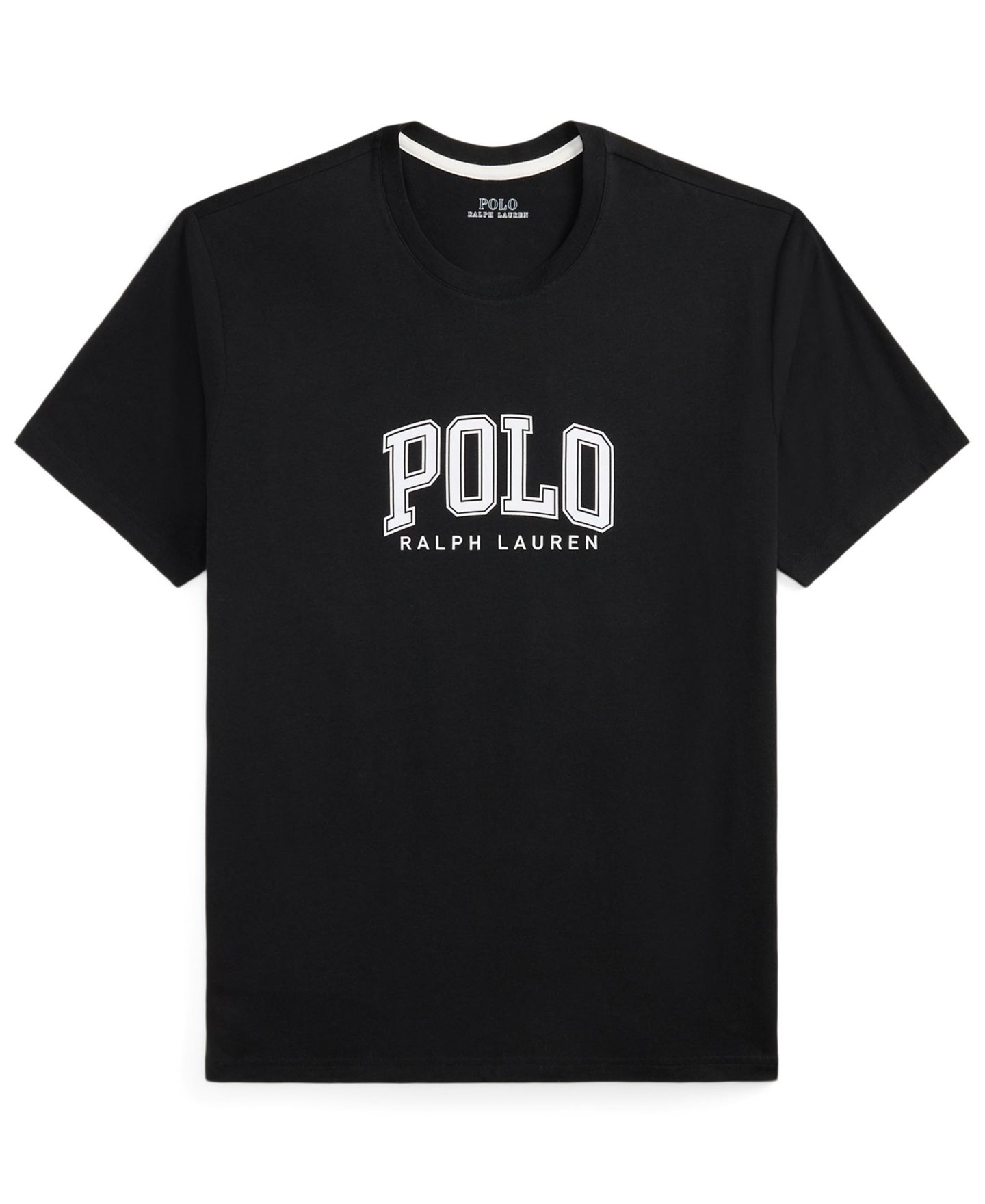 Свитшоты для мужчин, круглый вырез — Polo Ralph Lauren, цвет: Чёрный / Белый — фото 4