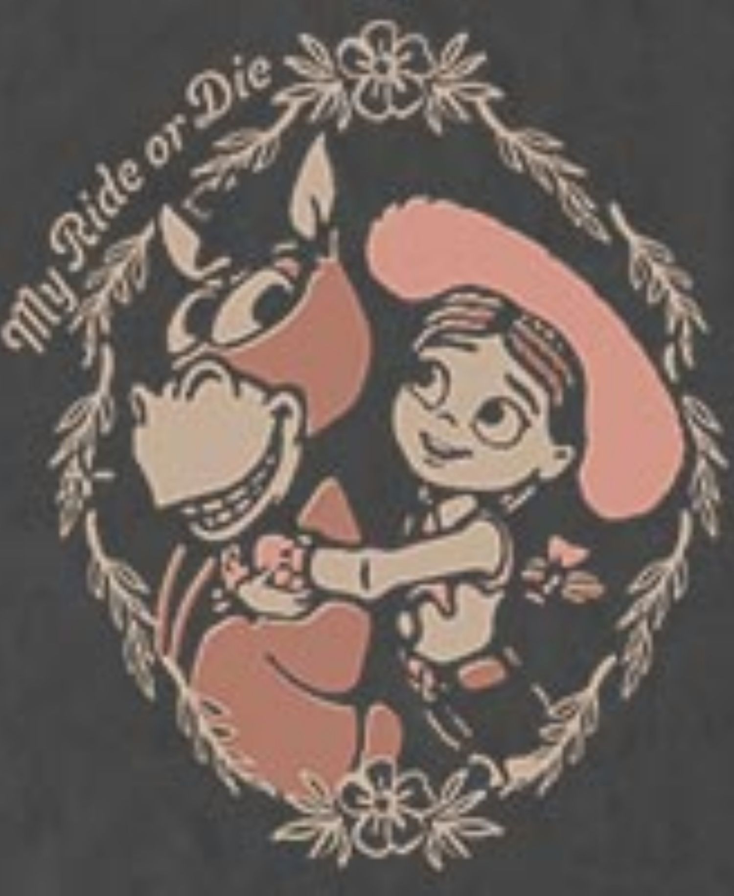 Men's Disney Pixar Toy Story Jessie and Bullseye My Ride or Die Graphic T-Shirt