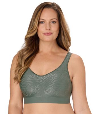 Women's Comfort Revolution ComfortFlex Fit Seamless Shaping Wireless Bra 3488